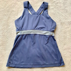 LULULEMON Deep V Tank top with back pocket size 6
